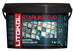 Инновационная эпоксидная затирка LITOKOL STARLIKE EVO S.225 TABACCO, 1кг