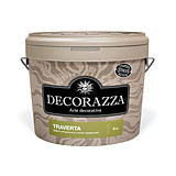 Декоративное покрытие с эффектом натурального камня травертина Decorazza Traverta, 7кг