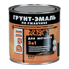 DALI® Грунт-эмаль по ржавчине 3 в 1, RAL 3011 Красно-коричневый