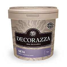 Декоративное покрытие с эффектом натурального шелка Decorazza Seta ORO 1 л