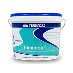 Гидроизоляция акриловая для сан узлов и кровли, белая, 4кг Terraco Flexicoat