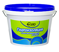 Гидроизоляция полимерная мастика "EURO"- professional 5 кг