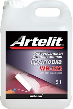 Дисперсионная грунтовка для всех видов клеев Артелит / Artelit Professional WB-222, 5 л