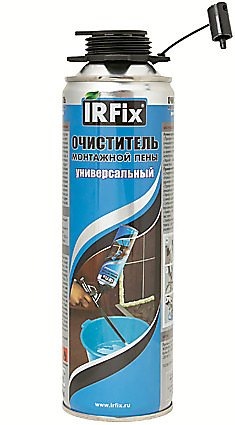 Очиститель монтажной пены Ирфикс / Irfix универсальный 500 мл