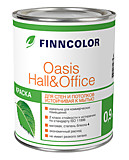Finncolor Oasis Hall&amp;Office / Финнколор Холлы и Офисы моющаяся краска для стен и потолков, 0,9 л