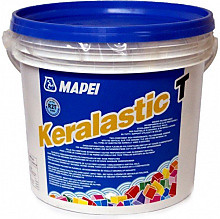 Клей для плитки и камян 2-х компонентный полиуретановый Mapei Keralastic T (Мапей Кераластик Т) Белый, 5 кг
