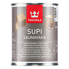 Tikkurila Supi Saunavaha / Тиккурила Супи СаунаВаха воск для сауны, 0,9 литр